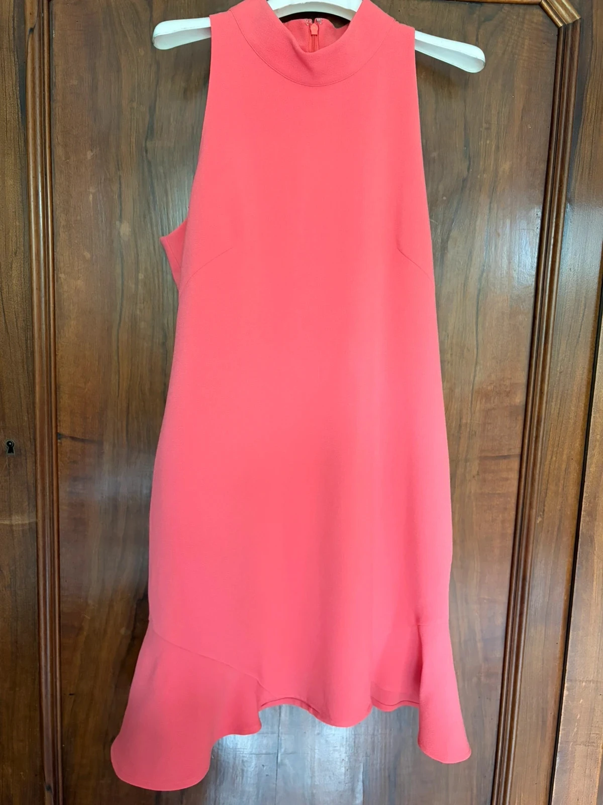 Robe sans manche corail